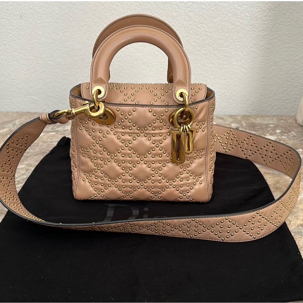 Christian Dior Lady Dior Limited Edition Two Way Bag